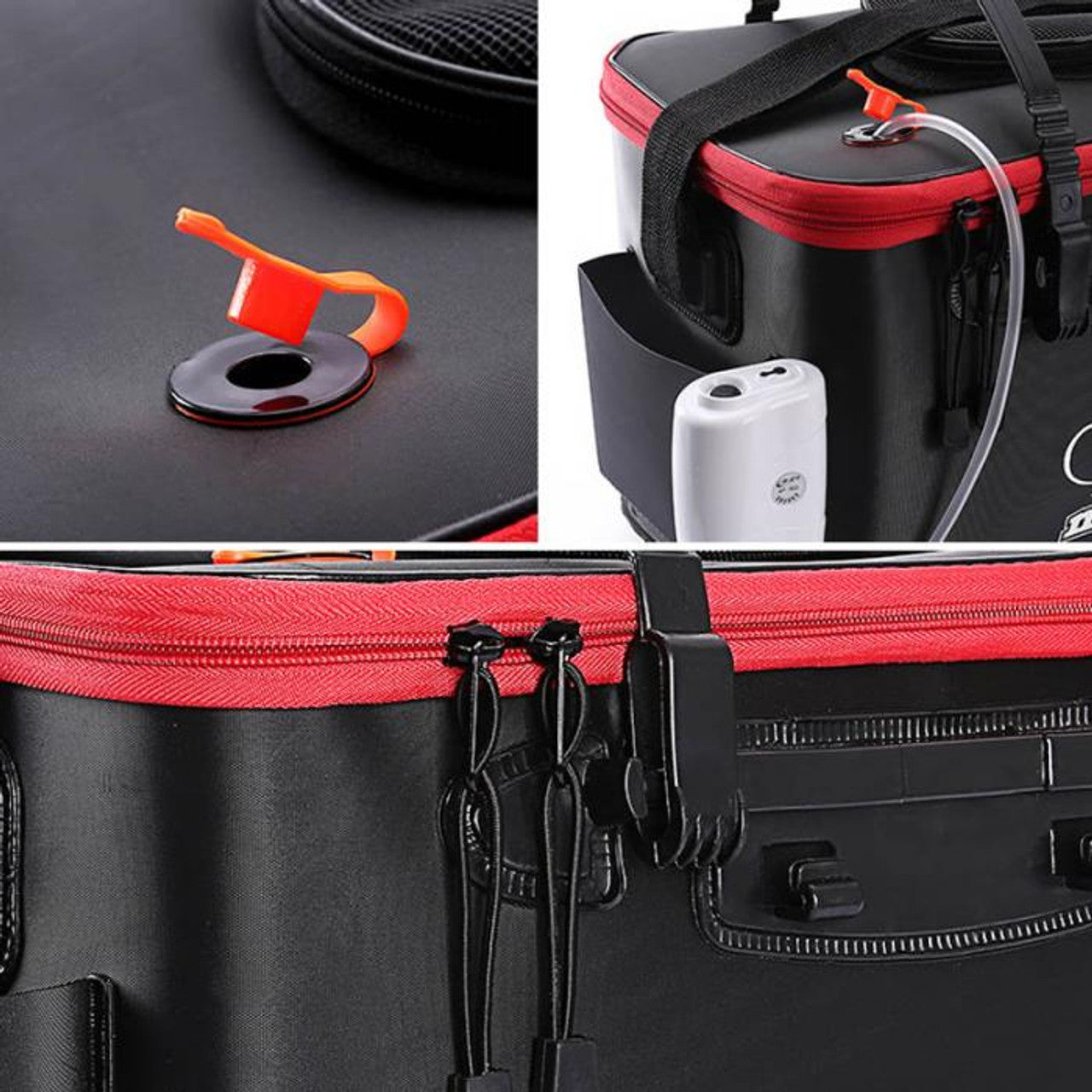 New Collapsing Aeration EVA Live Bait Bucket