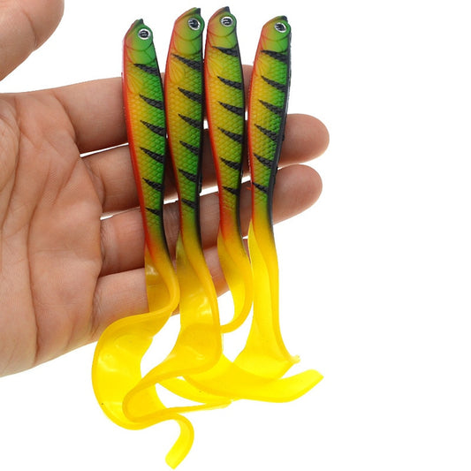 Curly Tail Perch Worm Soft Jelly