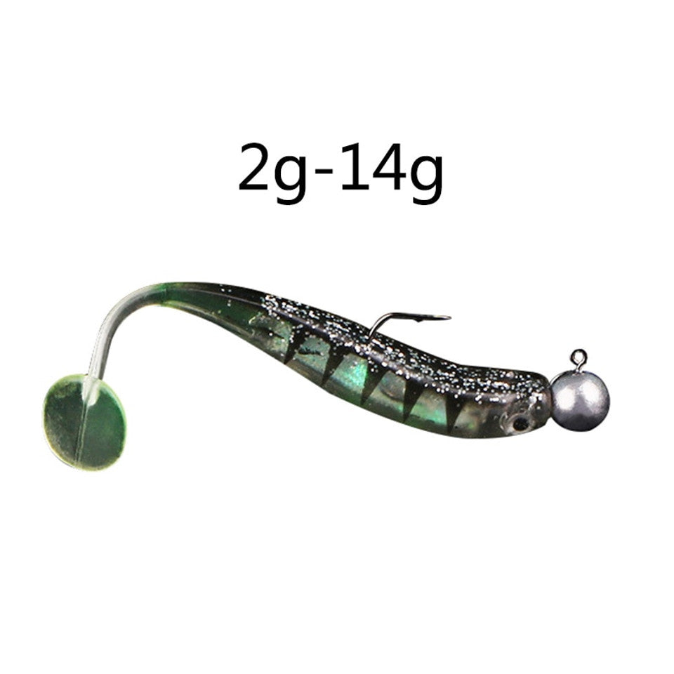 5pcs Round Jig Heads 1.5-14g