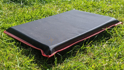 Large Black Seat Box Cushion