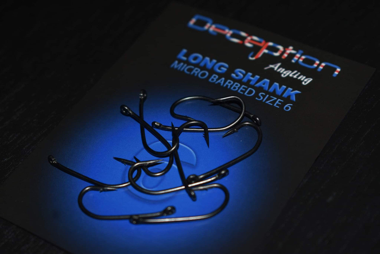 Deception Angling Long Shank Hooks