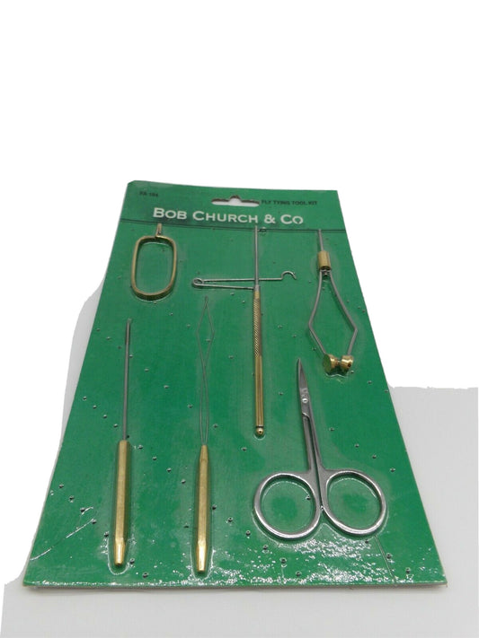 Bob Church 6 Piece Fly Tying Kit