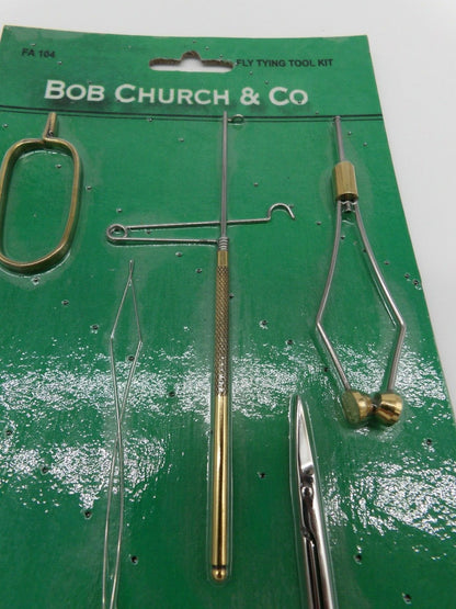 Bob Church 6 Piece Fly Tying Kit